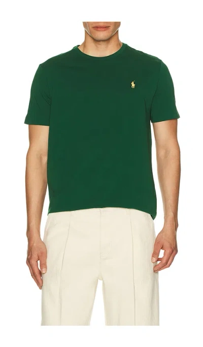 Polo Ralph Lauren Short Sleeve Crewneck T-shirt In Green