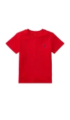 Polo Ralph Lauren Logo Cotton Jersey T-shirt In Rl 2000 Red
