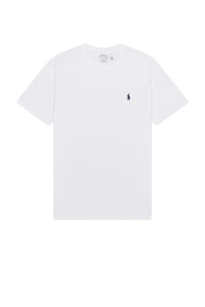Polo Ralph Lauren Short Sleeve Crewneck T-shirt In White