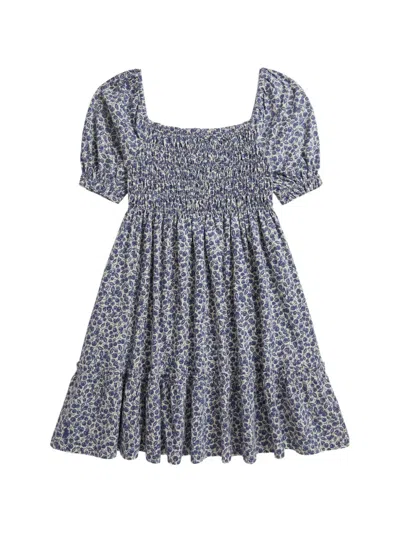 Polo Ralph Lauren Kids' Short-sleeve Dress In Multi