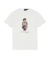 Polo Ralph Lauren T-shirt Custom Slim-fit Polo Bear T-shirt In White