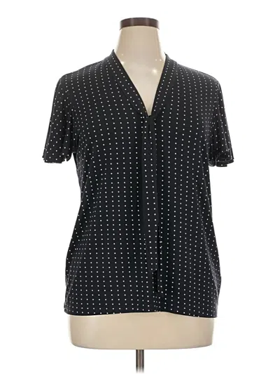 Pre-owned Polo Ralph Lauren Short Sleeve Henley Shirt In Black