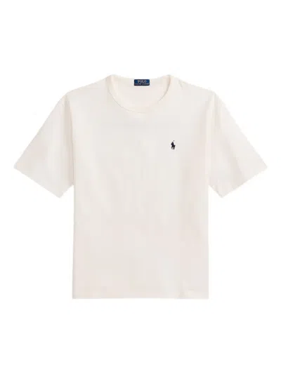 Polo Ralph Lauren Short-sleeve Jersey T-shirt In White