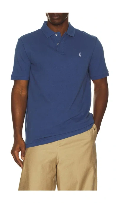 Polo Ralph Lauren Short-sleeve Mesh Polo In Purple