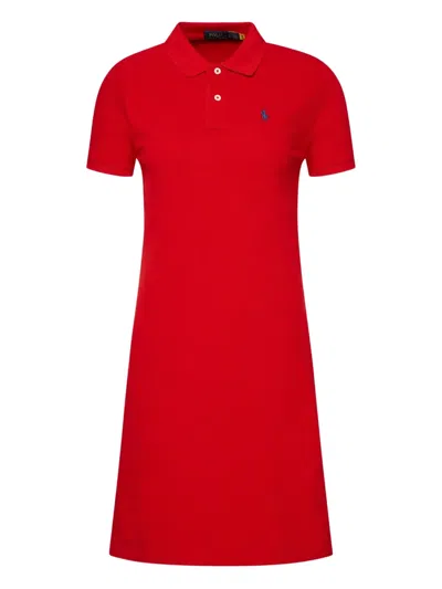 POLO RALPH LAUREN SHORT-SLEEVE MINI DRESS