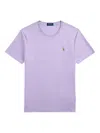 Polo Ralph Lauren Short-sleeve Pima Cotton T-shirt In Purple