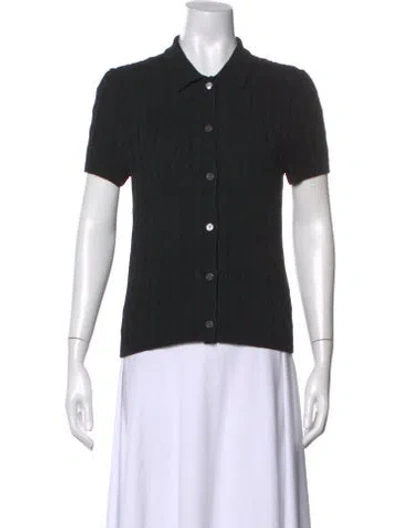 Pre-owned Polo Ralph Lauren Short Sleeve Polo In Black