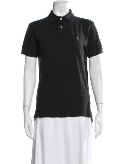 Pre-owned Polo Ralph Lauren Short Sleeve Polo In Black