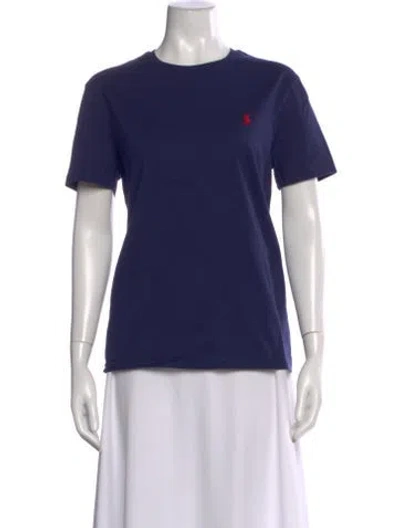 Pre-owned Polo Ralph Lauren Short Sleeve Polo In Blue