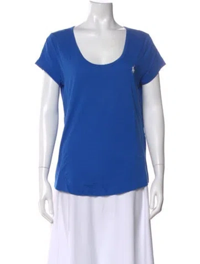 Pre-owned Polo Ralph Lauren Short Sleeve Polo In Blue