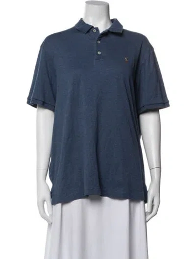 Pre-owned Polo Ralph Lauren Short Sleeve Polo In Blue