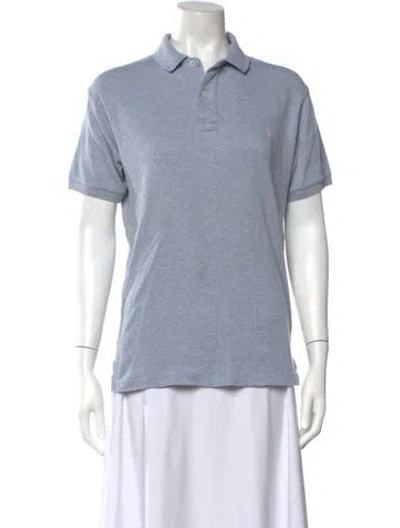 Pre-owned Polo Ralph Lauren Short Sleeve Polo In Blue