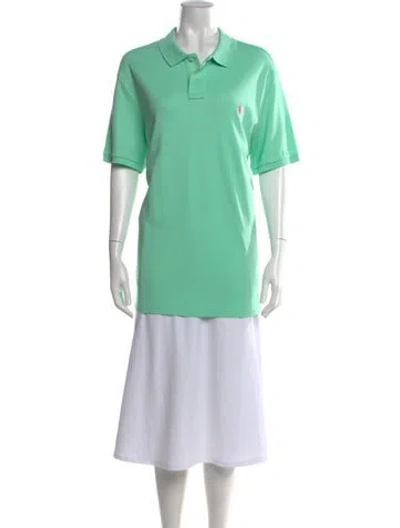 Pre-owned Polo Ralph Lauren Short Sleeve Polo In Green