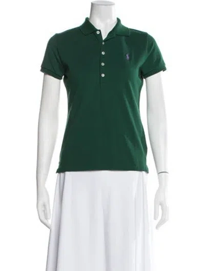 Pre-owned Polo Ralph Lauren Short Sleeve Polo In Green