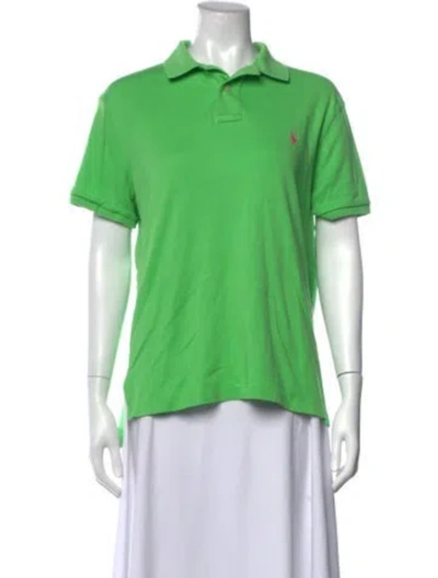 Pre-owned Polo Ralph Lauren Short Sleeve Polo In Green