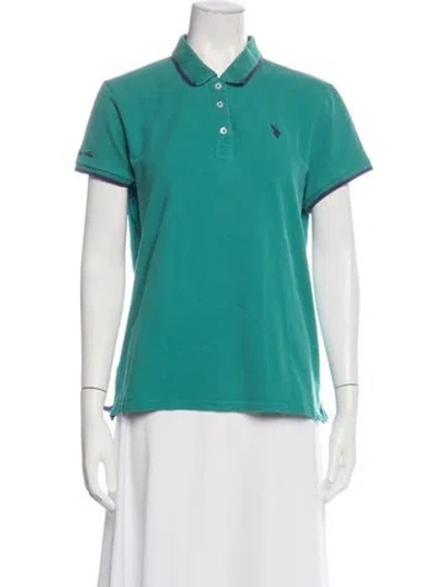 Pre-owned Polo Ralph Lauren Short Sleeve Polo In Green