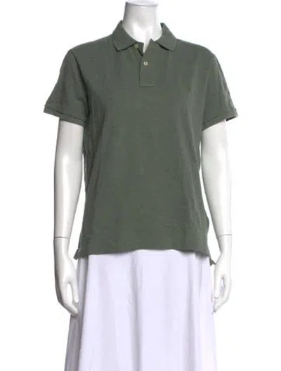 Pre-owned Polo Ralph Lauren Short Sleeve Polo In Green