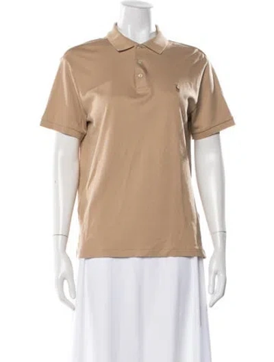 Pre-owned Polo Ralph Lauren Short Sleeve Polo In Neutral