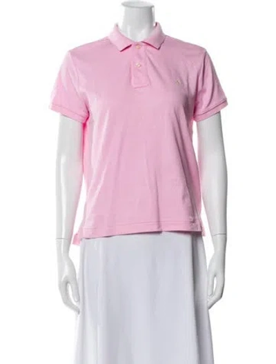 Pre-owned Polo Ralph Lauren Short Sleeve Polo In Pink