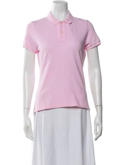 Pre-owned Polo Ralph Lauren Short Sleeve Polo In Pink