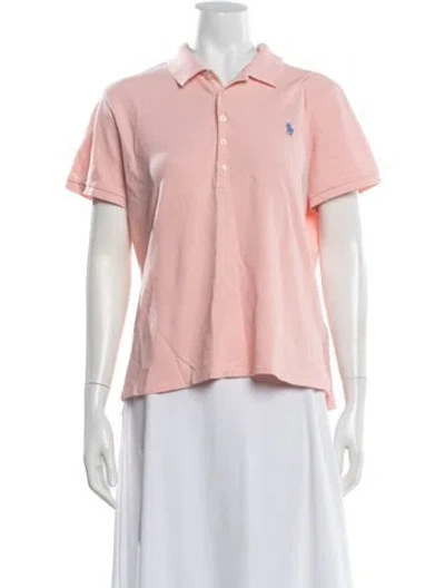 Pre-owned Polo Ralph Lauren Short Sleeve Polo In Pink