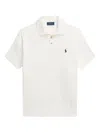Polo Ralph Lauren Custom Slim Fit Mesh Polo In White