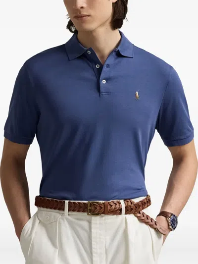 Polo Ralph Lauren Short-sleeve Polo Shirt In Blue