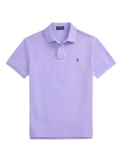 Polo Ralph Lauren Short-sleeve Polo Shirt In Purple