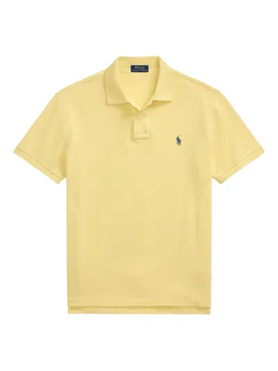 Polo Ralph Lauren Short-sleeve Polo Shirt In Yellow