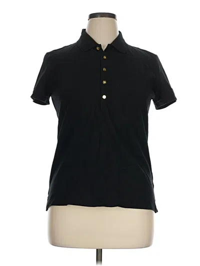 Polo Ralph Lauren Short Sleeve Polo Shirt In Black