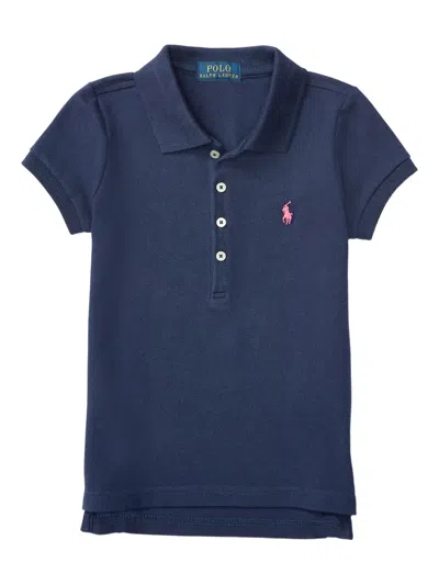 Polo Ralph Lauren Kids' Short-sleeve Polo Shirt In Blue
