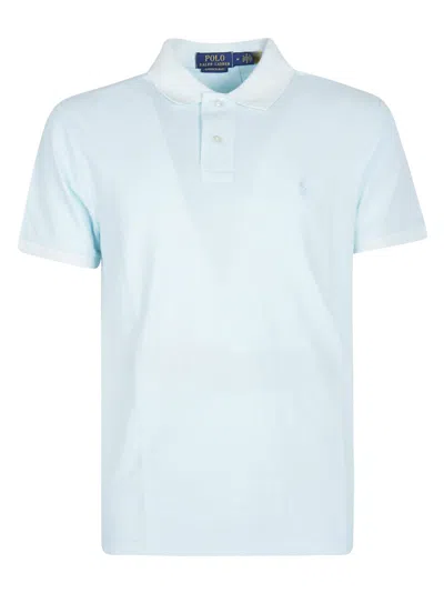 Polo Ralph Lauren Short Sleeve Polo Shirt In Blue