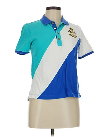 Pre-owned Polo Ralph Lauren Short Sleeve Polo Shirt In Blue