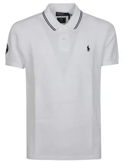 Polo Ralph Lauren Short Sleeve Polo Shirt In White