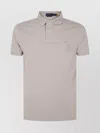 Polo Ralph Lauren Short Sleeve Polo Shirt In Gray