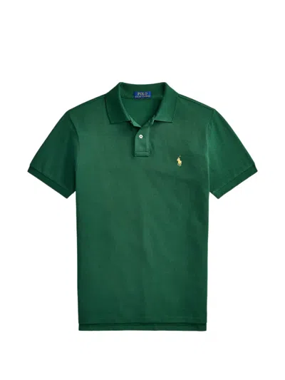 Polo Ralph Lauren Polo Pony Slim Fit Polo Shirt In Green