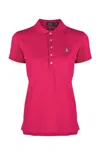 Polo Ralph Lauren Polo Shirt With Pony Logo In Pink