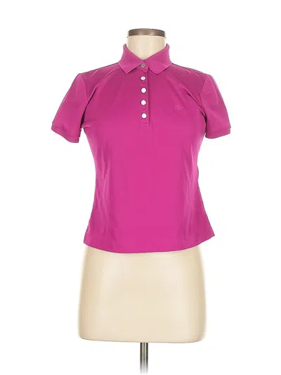 Pre-owned Polo Ralph Lauren Short Sleeve Polo Shirt In Pink
