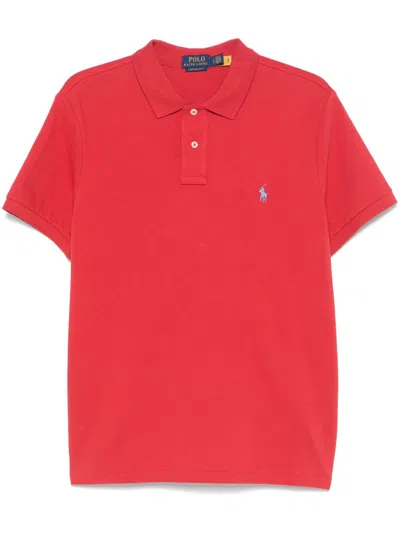 Polo Ralph Lauren Short-sleeve Polo Shirt In Red