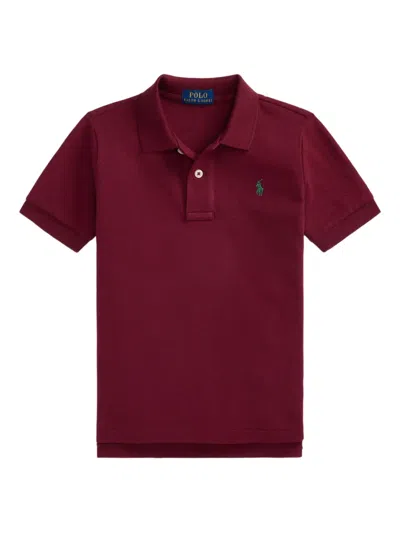 Polo Ralph Lauren Kids' Short-sleeve Polo Shirt In Red