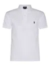 Polo Ralph Lauren Stretch-cotton Performance Tailored Polo Shirt In White