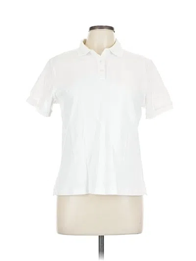 Pre-owned Polo Ralph Lauren Short Sleeve Polo Shirt In White