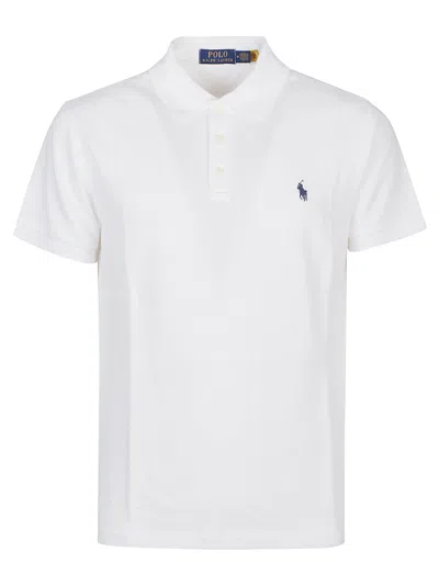 Polo Ralph Lauren Short Sleeve Polo Shirt In White