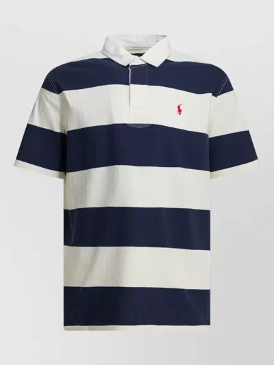 Polo Ralph Lauren Short Sleeve Polo Shirts Striped Pattern In Multi