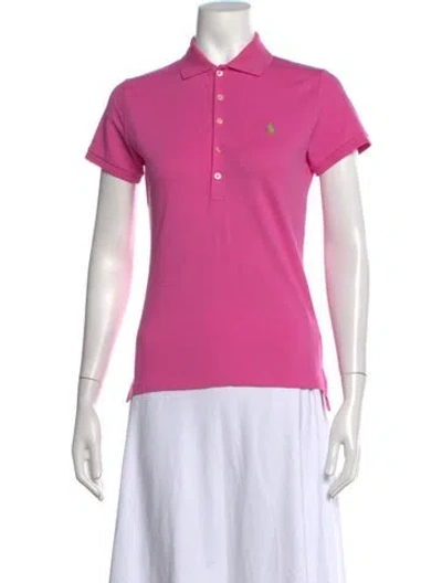 Pre-owned Polo Ralph Lauren Short Sleeve Polo W/ Tags In Pink