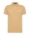 Polo Ralph Lauren Short Sleeve Polo With Contrast Logo In Brown