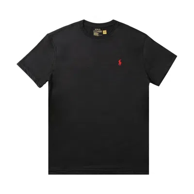 Pre-owned Polo Ralph Lauren Short-sleeve Recycled Performance Classic Fit Jersey T-shirt 'polo Black' | Men's