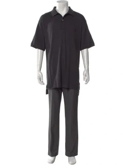 Pre-owned Polo Ralph Lauren Short Sleeve Shirt In Black