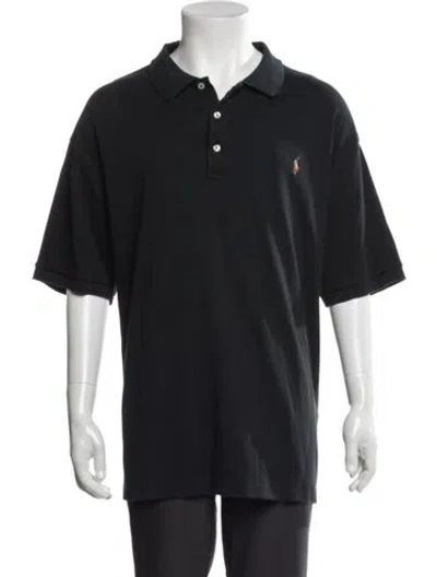 Pre-owned Polo Ralph Lauren Short Sleeve Shirt In Black