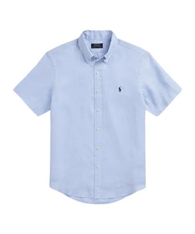 Polo Ralph Lauren Blue Classic Fit Shirt In Summer Blue